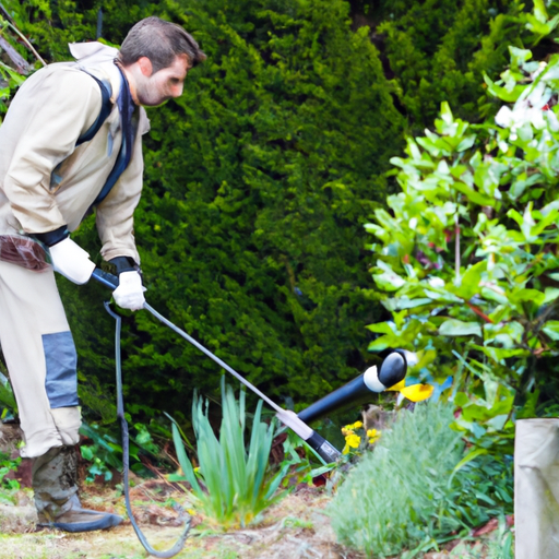 מדביר מקצועי מטפל בגינה למזיקים